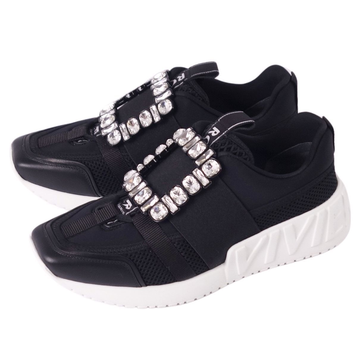 未使用 ロジェヴィヴィエ Roger Vivier スニーカー VIV GO ヴ - メルカリ