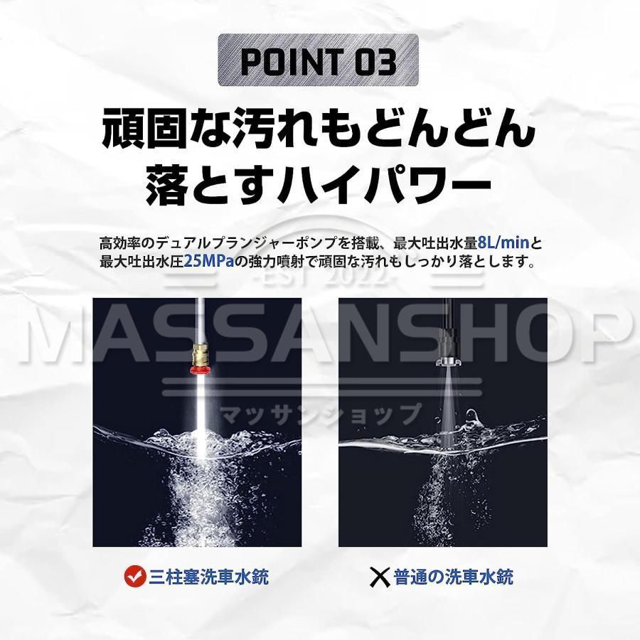 高圧洗浄機 コードレス 充電式 バッテリー2個付き 5MPa マキタ 28Vバッテリー対応 軽量 自吸タイプ バケツ タンク コンパクト ハンディ 家庭用 洗車 外壁掃除2025 FFCRYSTALESIA_COM