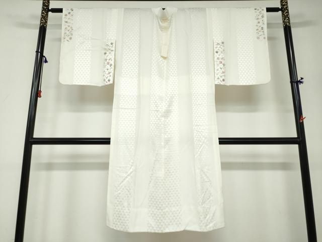 平和屋着物●長襦袢 無双仕立て 宝尽くし文 金彩 正絹 DAAW5570ud