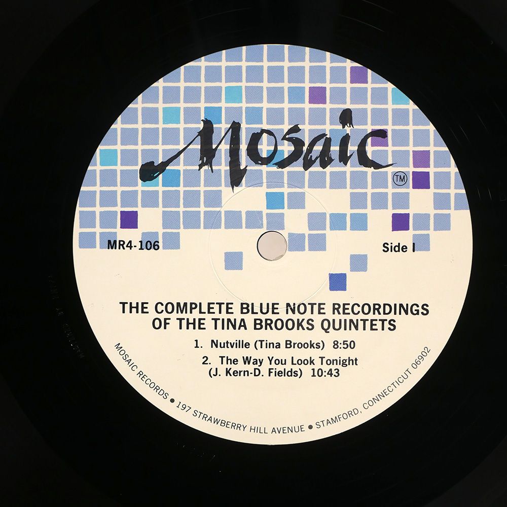 US盤 TINA BROOKS/THE COMPLETE BLUE NOTE RECORDINGS OF THE US盤 TINA BROOKS/THE COMPLETE BLUE NOTE RECORDINGS OF THE