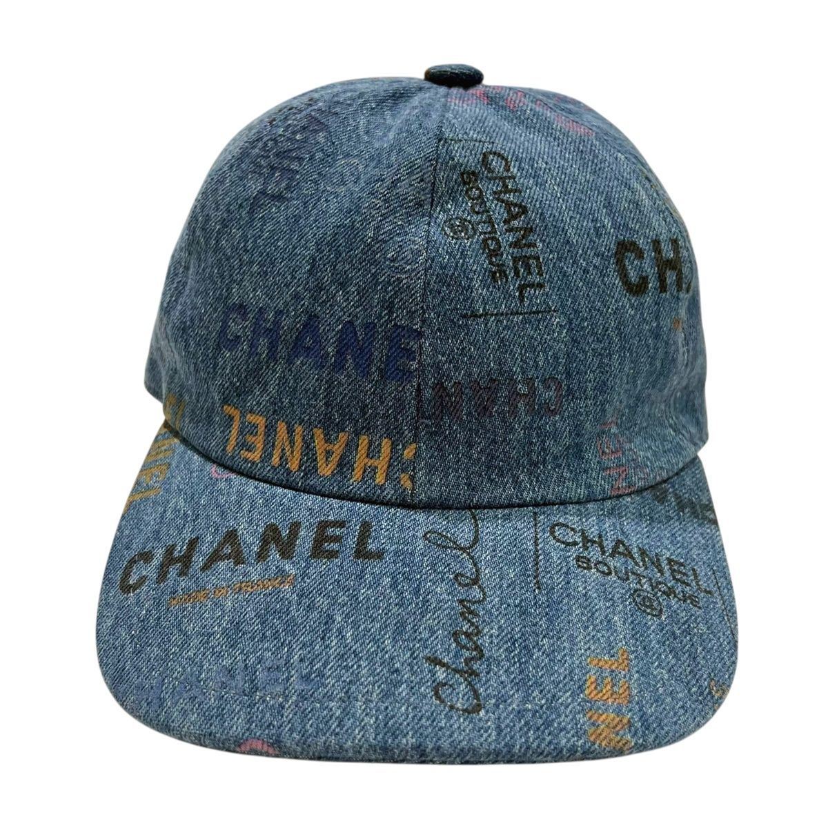 シャネル　CHANEL ロゴ　デニムキャップ　帽子 楽天市場】シャネル CHANEL キャップ デニム 帽子 コットン