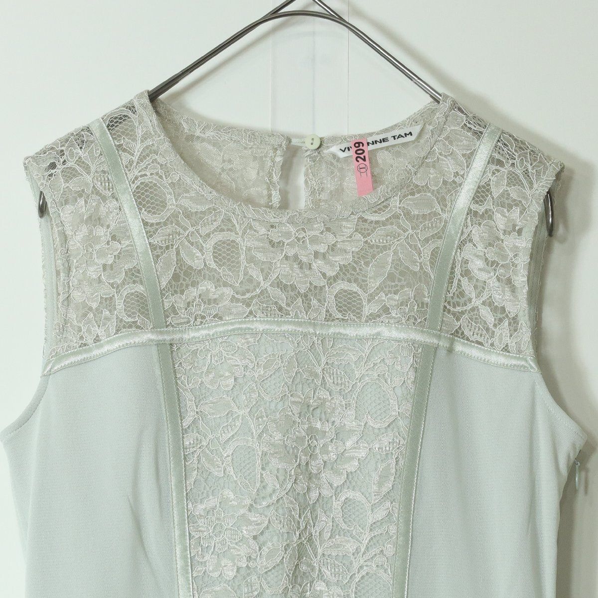 極美品】ヴィヴィアン タム☆ノースリーブワンピース ドレス サイズ38  