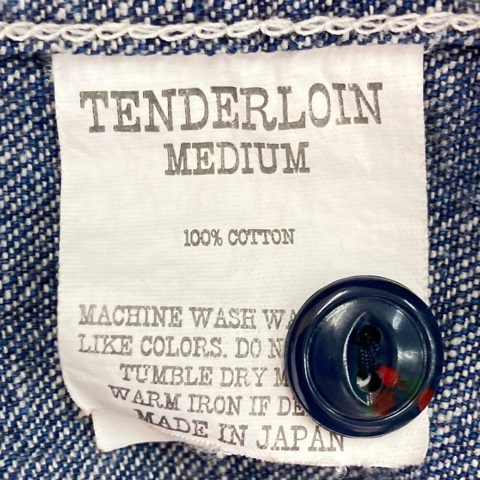 ☆TENDERLOIN テンダーロイン 16SS T-DENIM WORK SHT S/S デニムシャツ