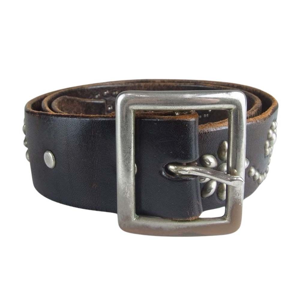 HTC スタッズベルト ブラウン フラワー 32 付属品無し