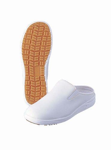 アサヒシューズ アサヒコック102 白 26cm 耐油性 KF69231(SKT3309)