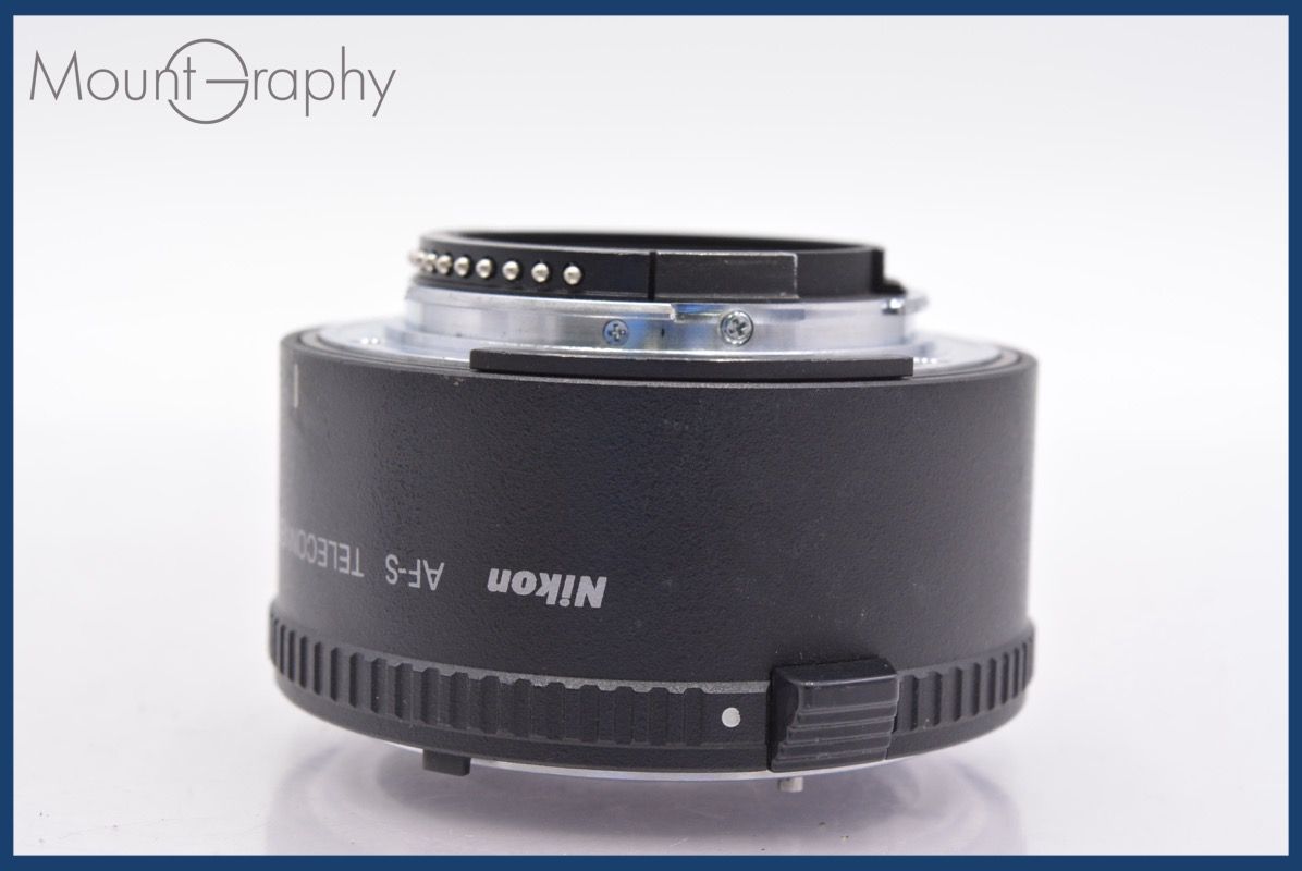 ご来店を待ちます! 特別 ニコン Nikon AF-S TELECONVERTER TC-17E II 1.7x 後キャップ付 同梱可 mj4970 ランニング