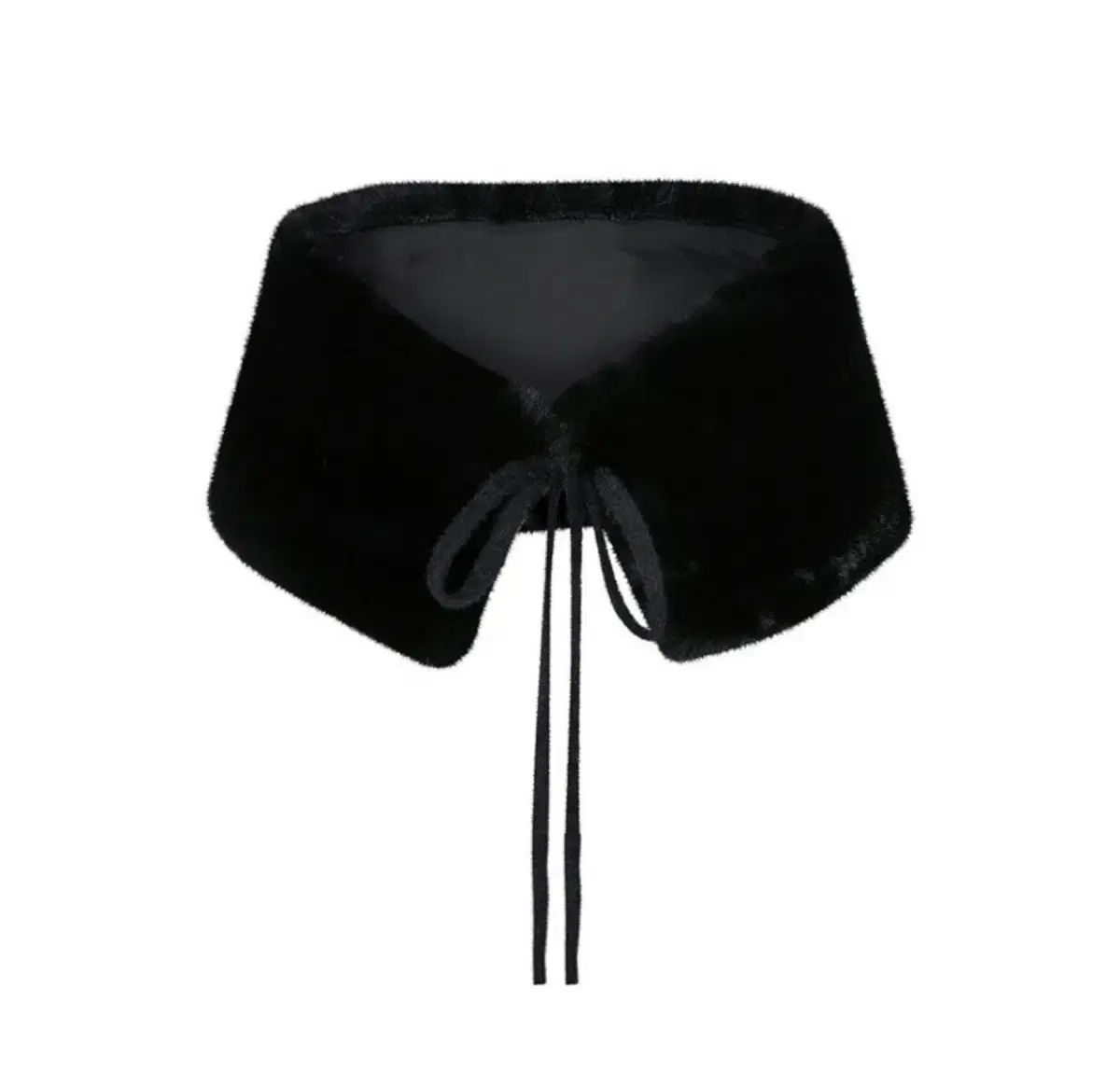 PAIN OR PLEASURE(ペインオアプレジャー) sophia fur cape パーケープ black