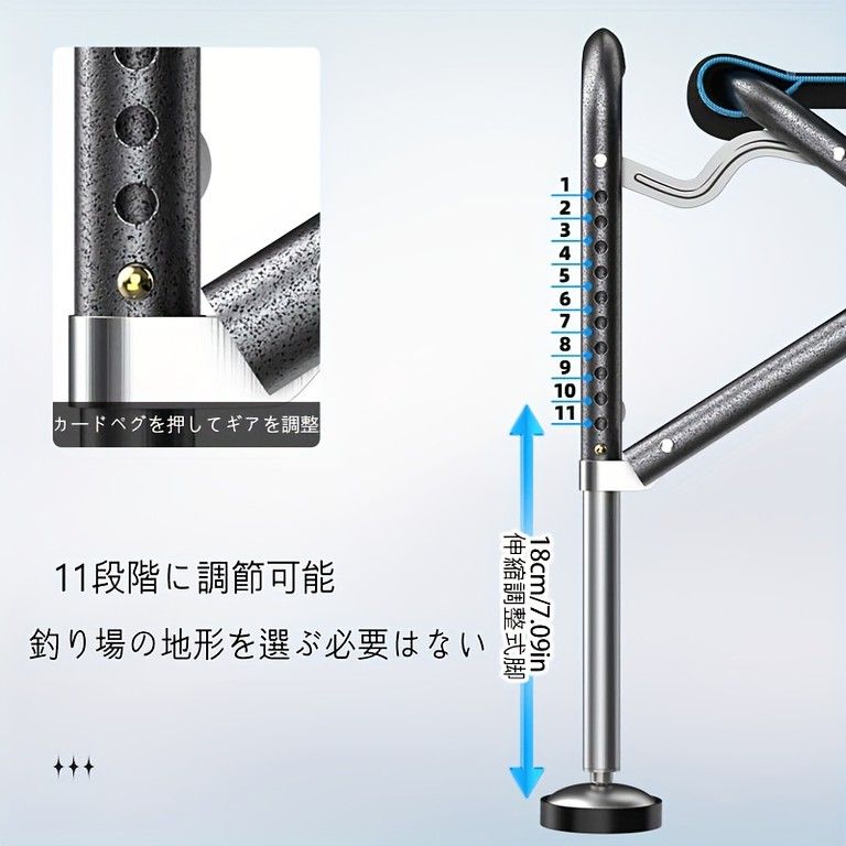 全地形対応 快適フィッシングチェア