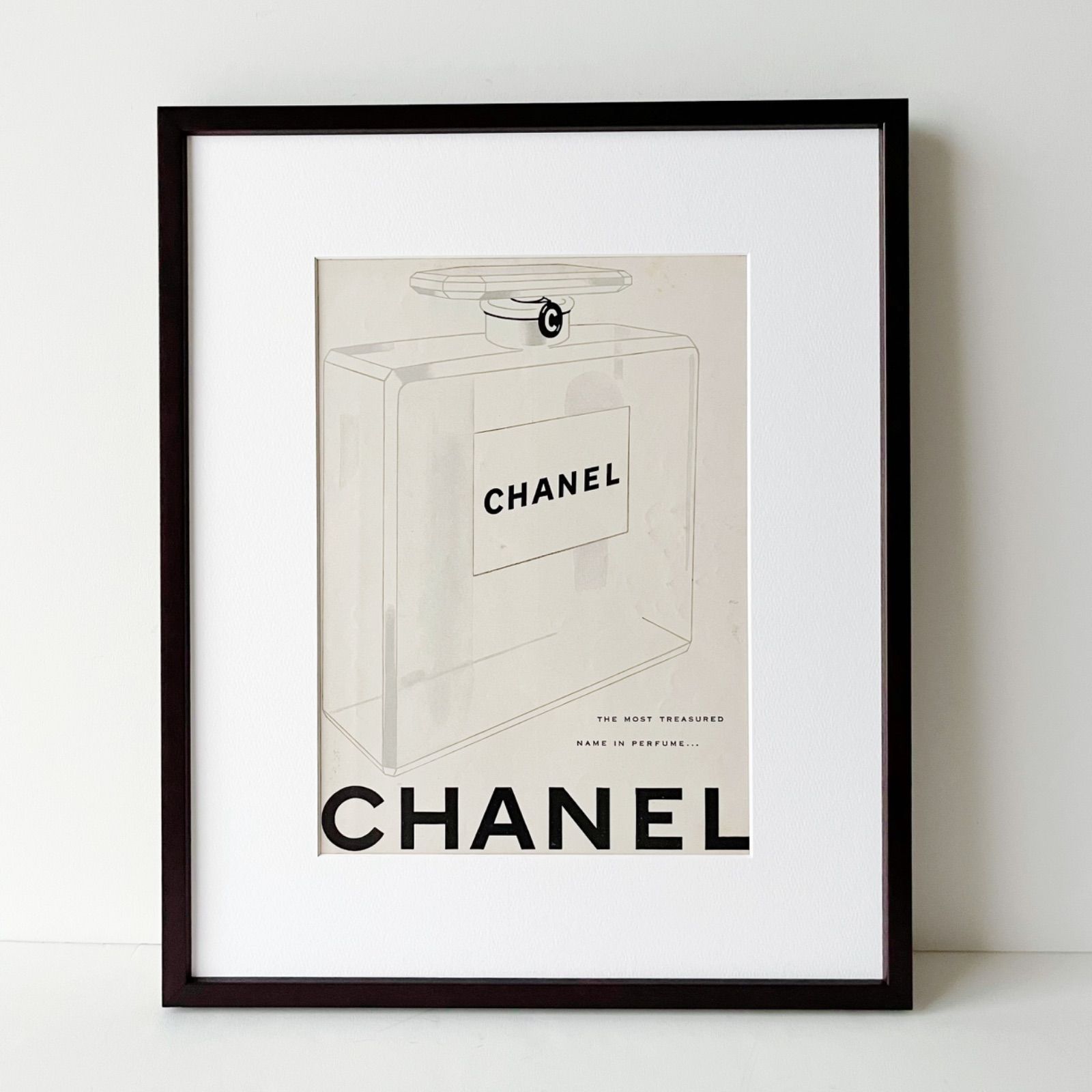 ヴィンテージ感アリ！1943 広告＞CHANEL シャネル ポスター 