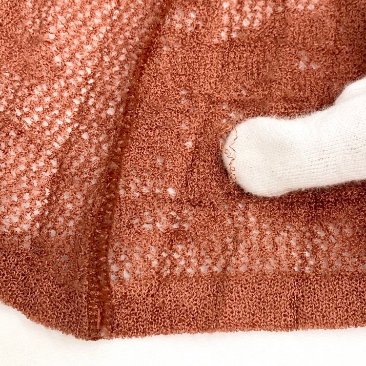 Mame Kurogouchi マメクロゴウチ Knit Jacquard Pleats Skirt