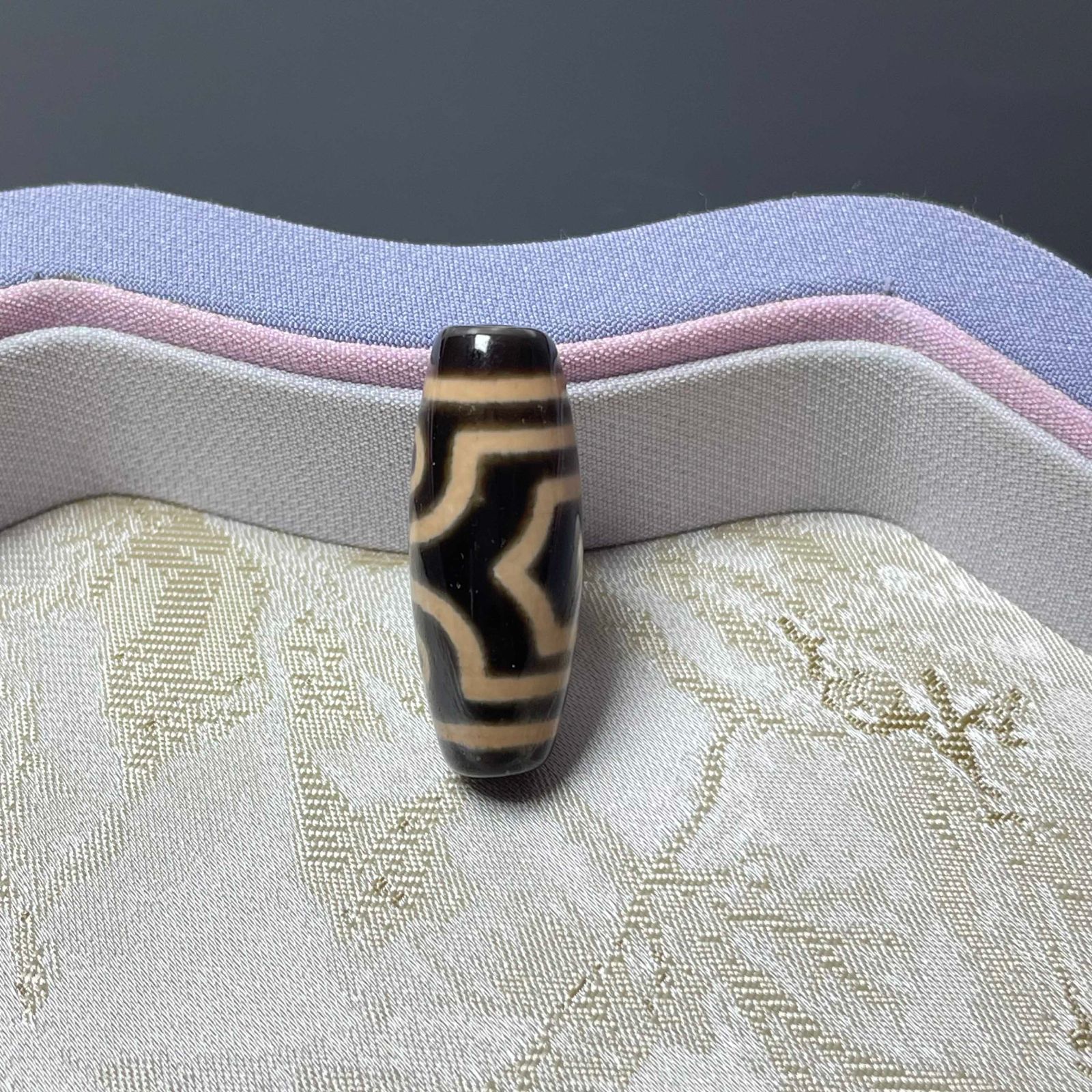 K18 天然石パライバアパタイト マーキス ピアス 18金イエローゴールド