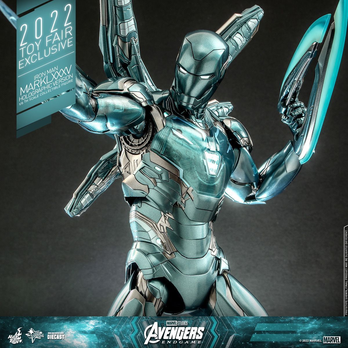 海外会場 限定 ホットトイズ アイアンマン マーク85 ホログラフィック ムービー・マスターピース DIECAST】『アベンジャーズ