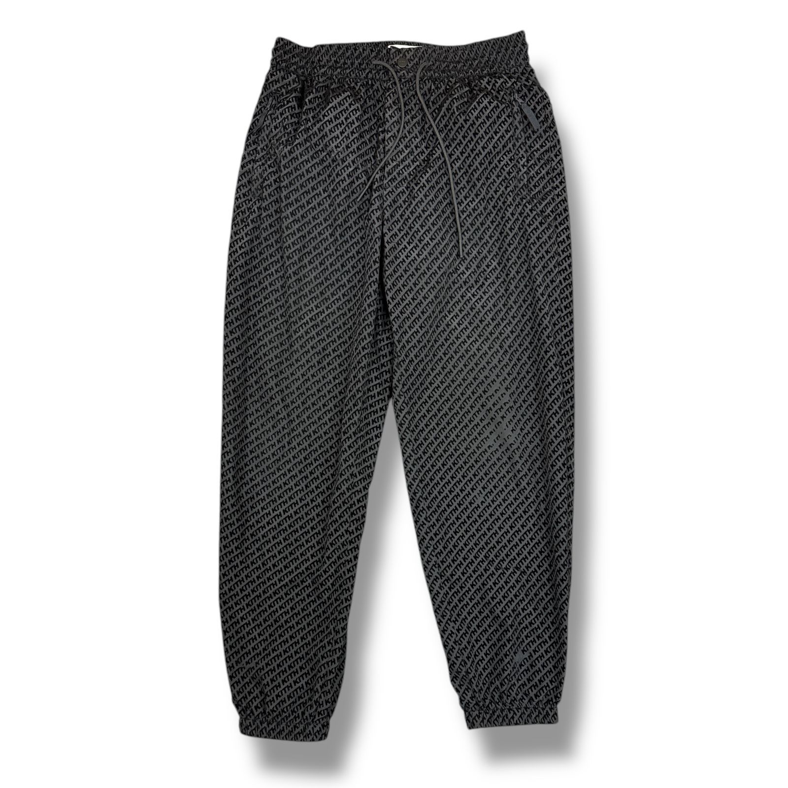 KITH Flocked Italic Monogram Davon Pant モノグラム トラック