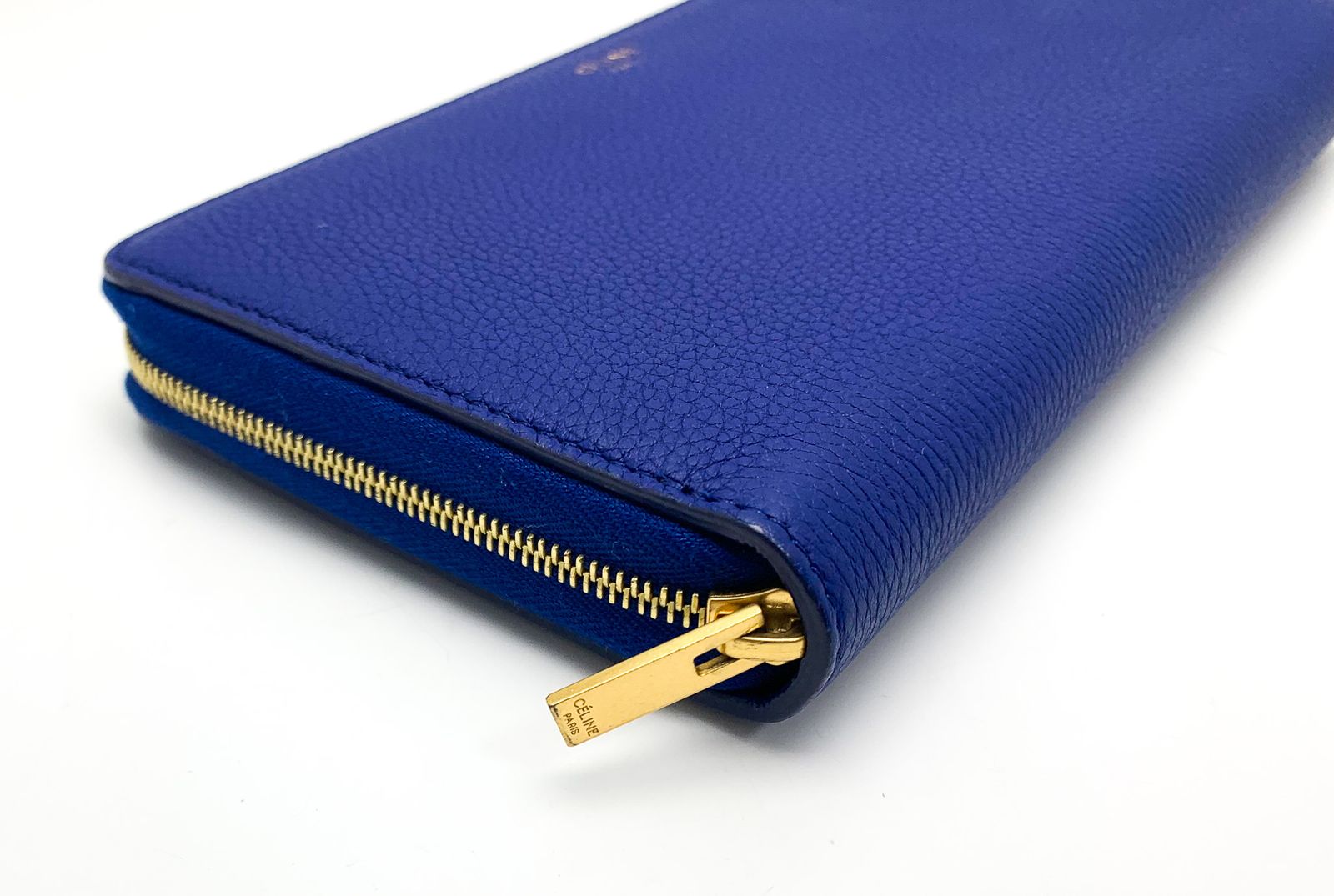 美品☆　セリーヌ　長財布　マルチファンクション　水色 CELINE（セリーヌ） ラージ マルチファンクション 長財布 ブルー