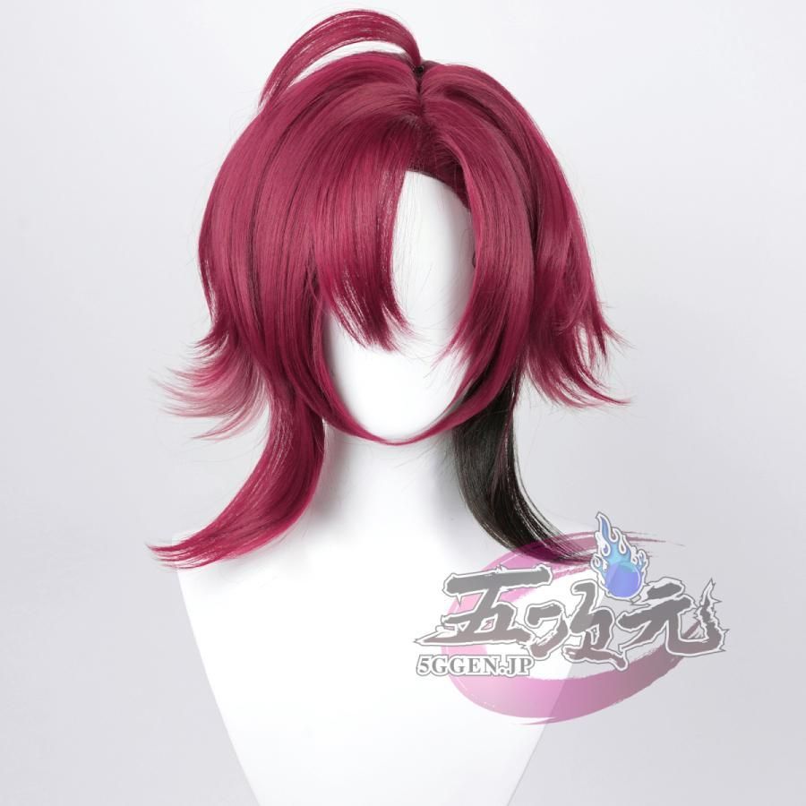 鹿野院平蔵 ウィッグ セット済 原神 コスプレ 鹿野院平蔵 しかのいんへいぞう ウィッグ - メルカリ