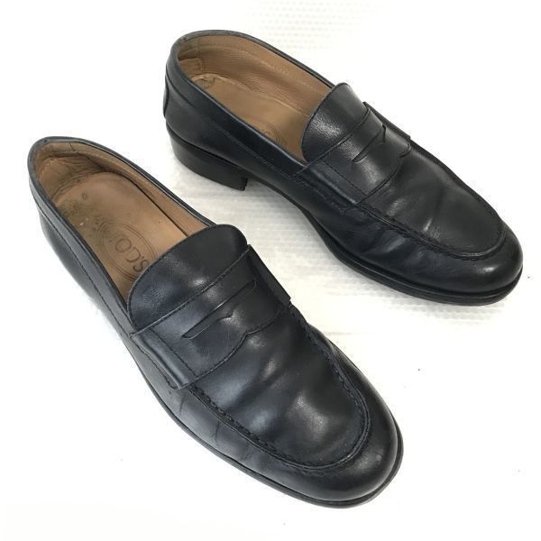 ビンテージ☆トッズ/TOD'S☆本革/ローファー/モカシン【9/27.0