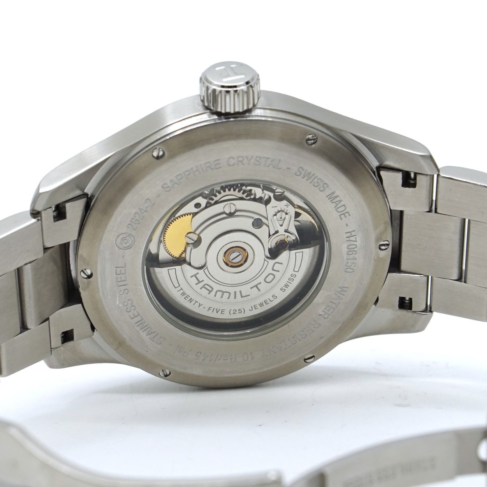 HAMILTON ハミルトン カーキフィールドオフィサー H706150 自動巻き OH 