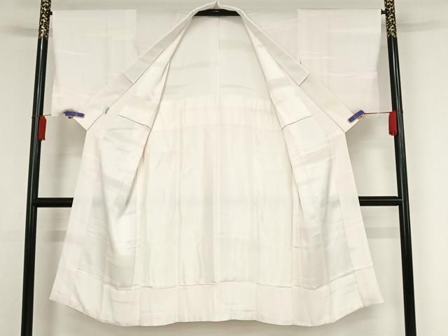 平和屋着物 皇室献上工場謹製 富岡製糸場 長襦袢 無双仕立て 霞文 丹後ちりめん 確氷製糸謹製 反端付き 正絹 AABA4950np