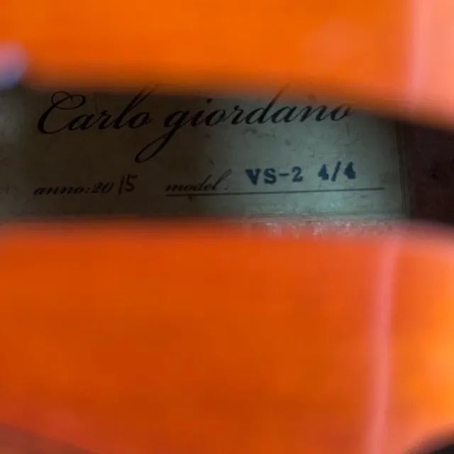 【配送不可、現地引取のみ、リユース品】Carlo giordana VS2 4/4 ヴァイオリン F メルカリ