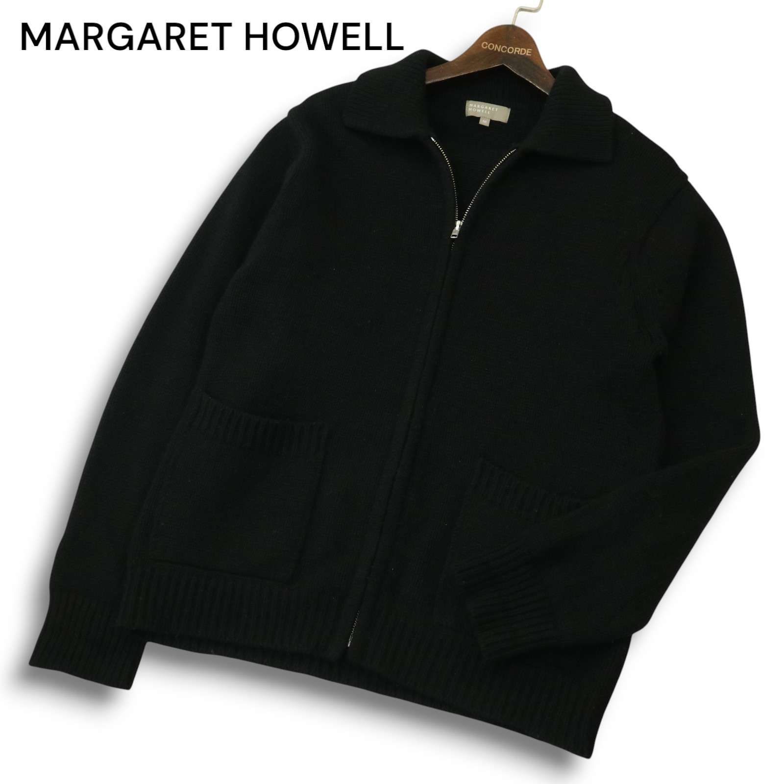 MARGARET HOWELL マーガレットハウエル WOOL CASHMERE CHUNKY KHIT
