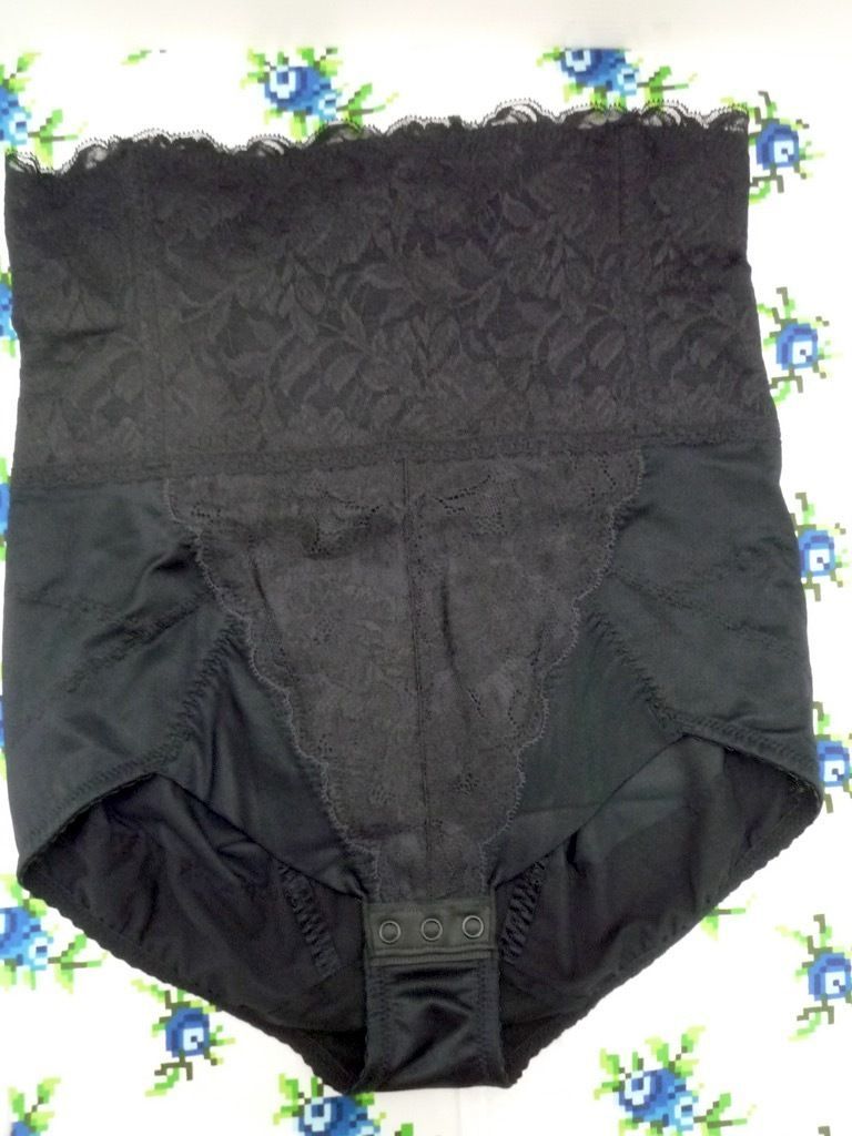 定価44000円 シャンデール ベル 最 補正下着 ミドルウエストガードル サイズ90 ブラック 豪華ストレッチレース くびれ MG2 検マルコ