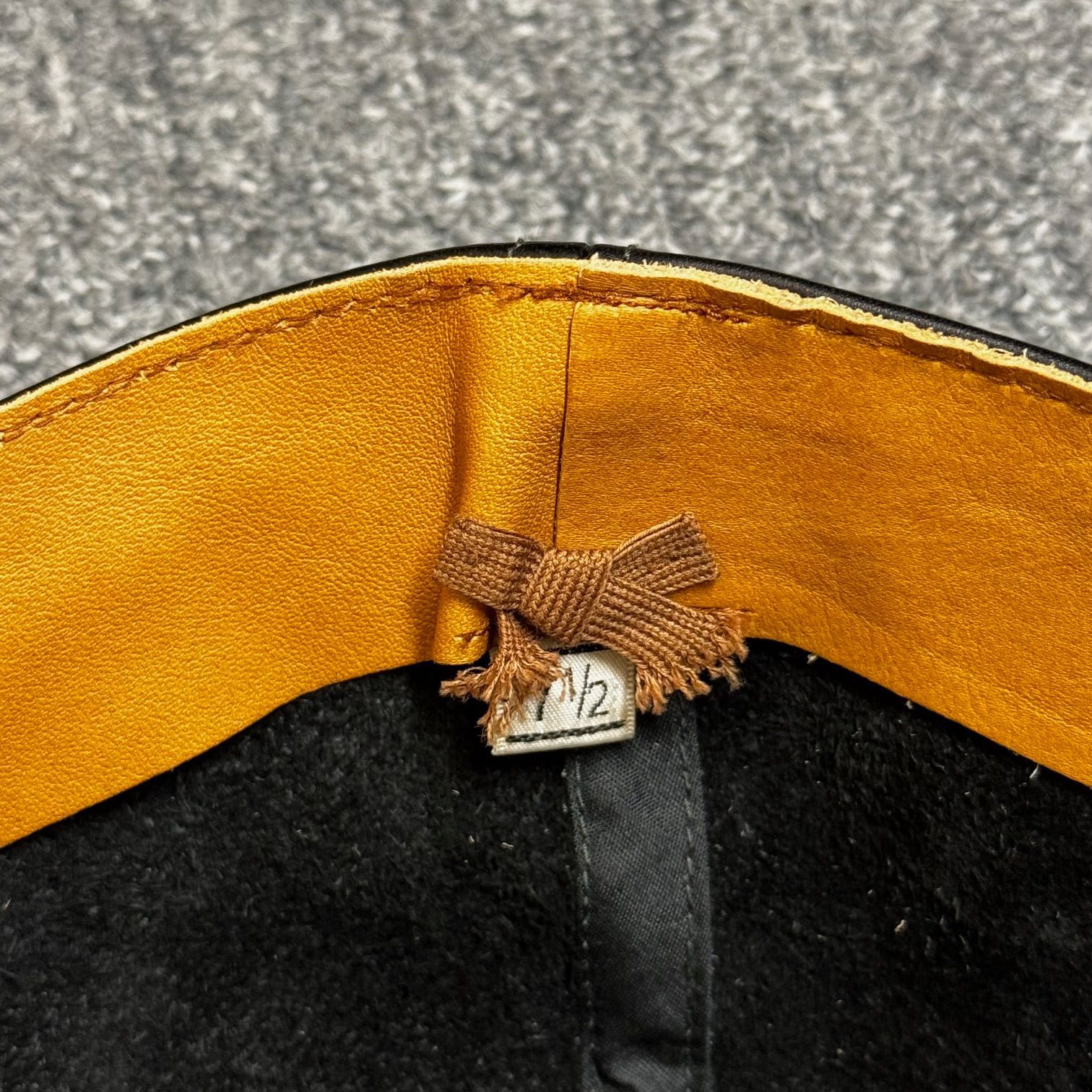 At Last ＆ Co BUTCHER PRODUCTS SPORTS CAP HORSE HIDE