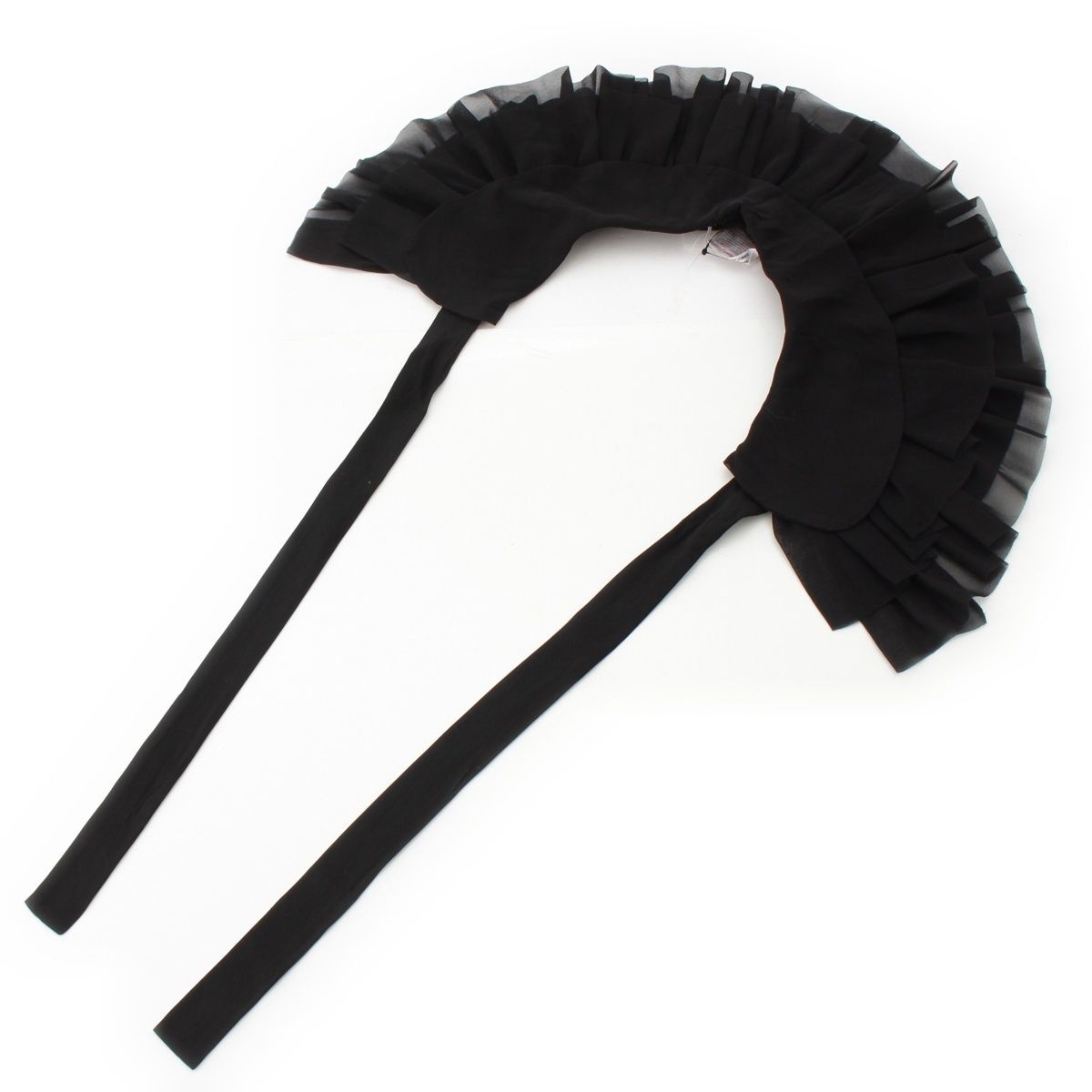 コムデギャルソン コムデギャルソン AD2025 24AW コムコム 丸襟 つけ襟 アクセサリー RN-K803 ブラック S