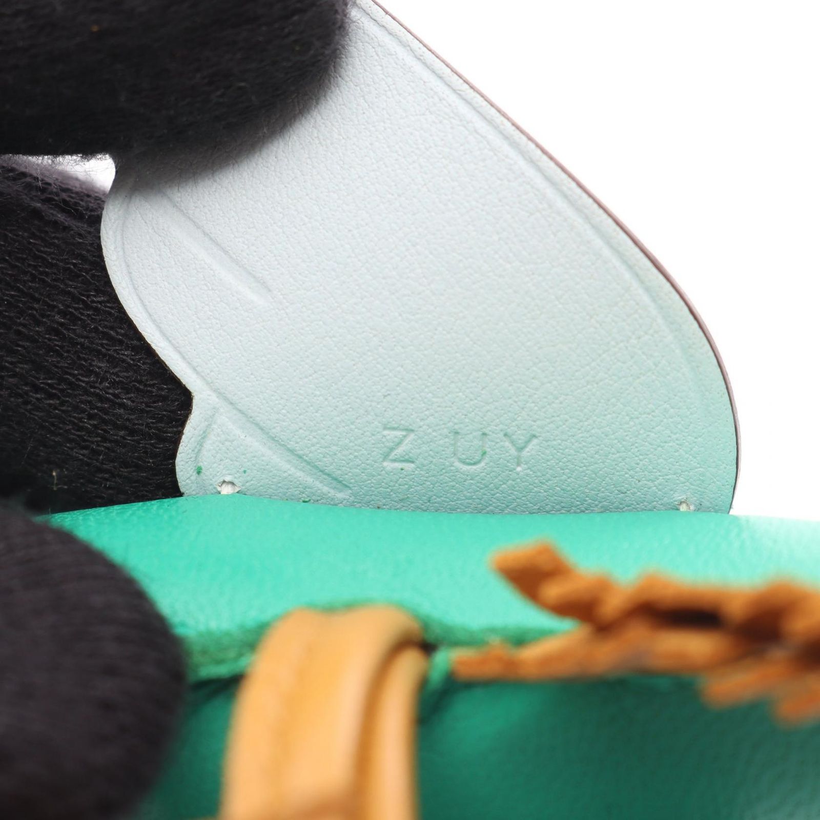 エルメス ロデオ ペガサスPM ミント/セサミ/ブルーブリュム Z 未使用