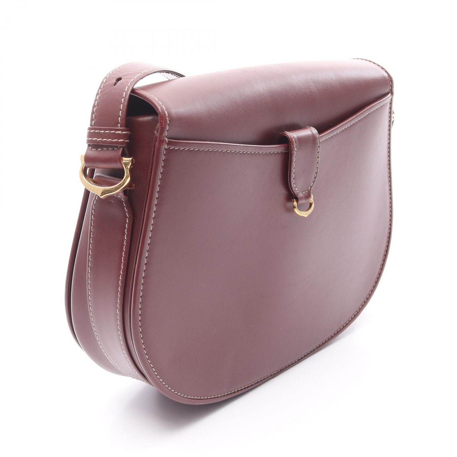 カルティエ CARTIER ショルダーバッグ マストライン ボルドー
