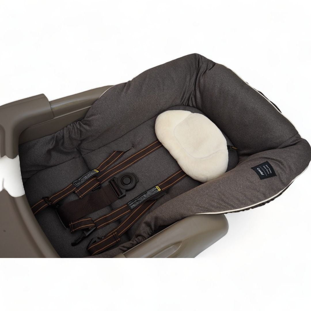 美品 コンビ ネムリラ AUTO SWING BEDi ED カカオブラウン