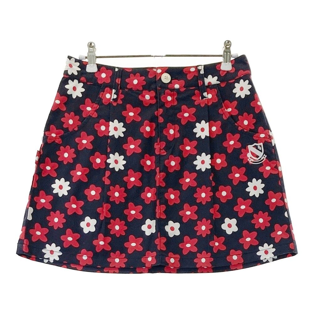 PEARLY GATES パーリーゲイツ スカート 総柄 ネイビー系 00 ゴルフ