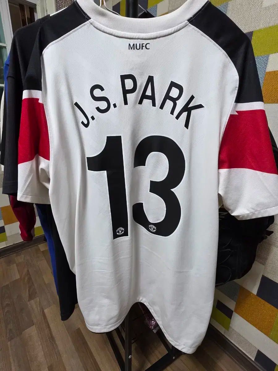 朴 智星（パク・チソン） 長袖 ユニフォーム 韓国 マンU 10 ー 11 アウェー 朴 智星（パク・チソン） L