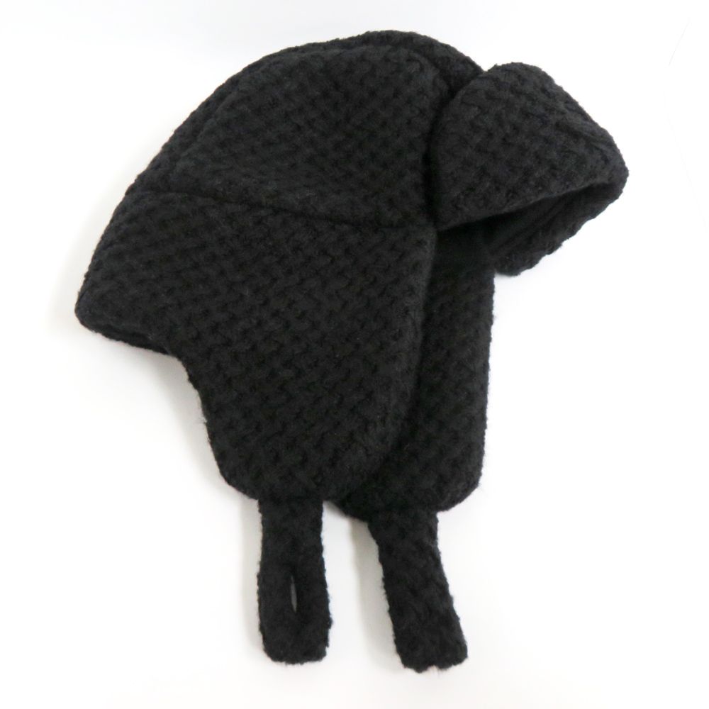 ブラック トラッパーハット