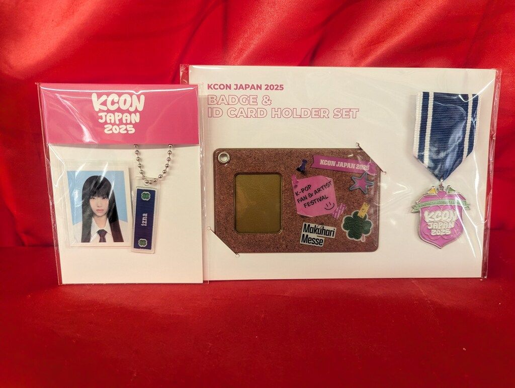 izna KCON LA 2025 IDカードホルダー 新品未開封 ジョンウン 新品未開封 izna KCON LA 2025 IDカードホルダー ジョンウン