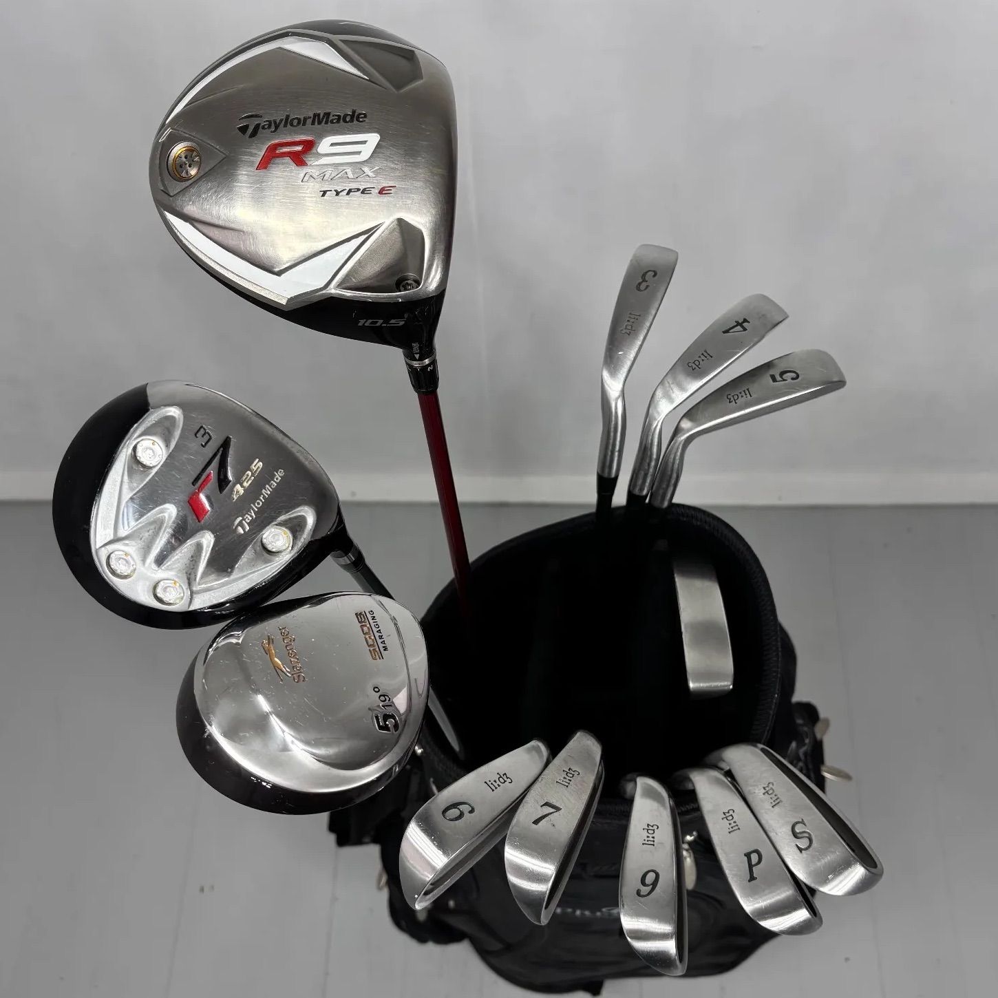 本格派 ゴルフセット 12本 フルセット テーラーメイド PRESAGE