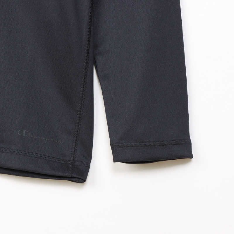  チャンピオン リカバリーウェア ロングスリーブTシャツ Lサイズ ブラック C 3-CS 490 その他 介護用衣料 寝巻き