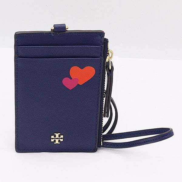 良品 箱付 トリーバーチ コインケース 紺 NKG - メルカリ