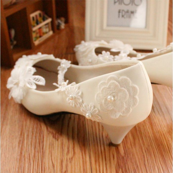 ☆ 3cmヒール ☆ 38(24cm) ☆ パンプス ウエディングシューズ 