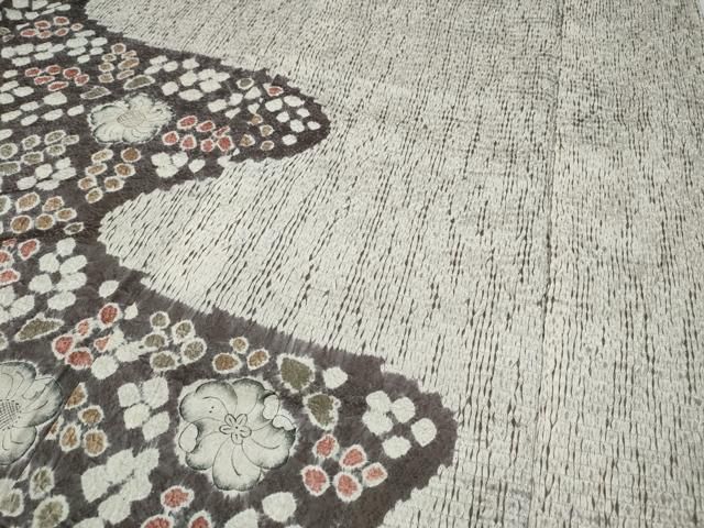 平和屋着物○訪問着 杢目絞り 辻が花 伊勢丹扱い 正絹 逸品 CAAZ2501ut