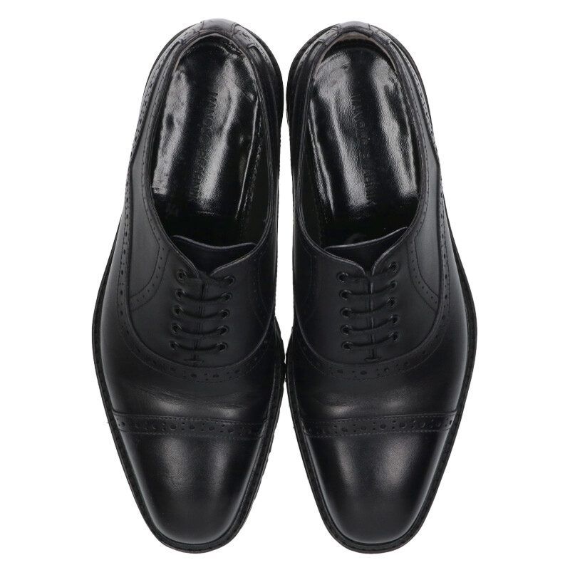 マノロ・ブラニク 黒 レース フラットシューズ