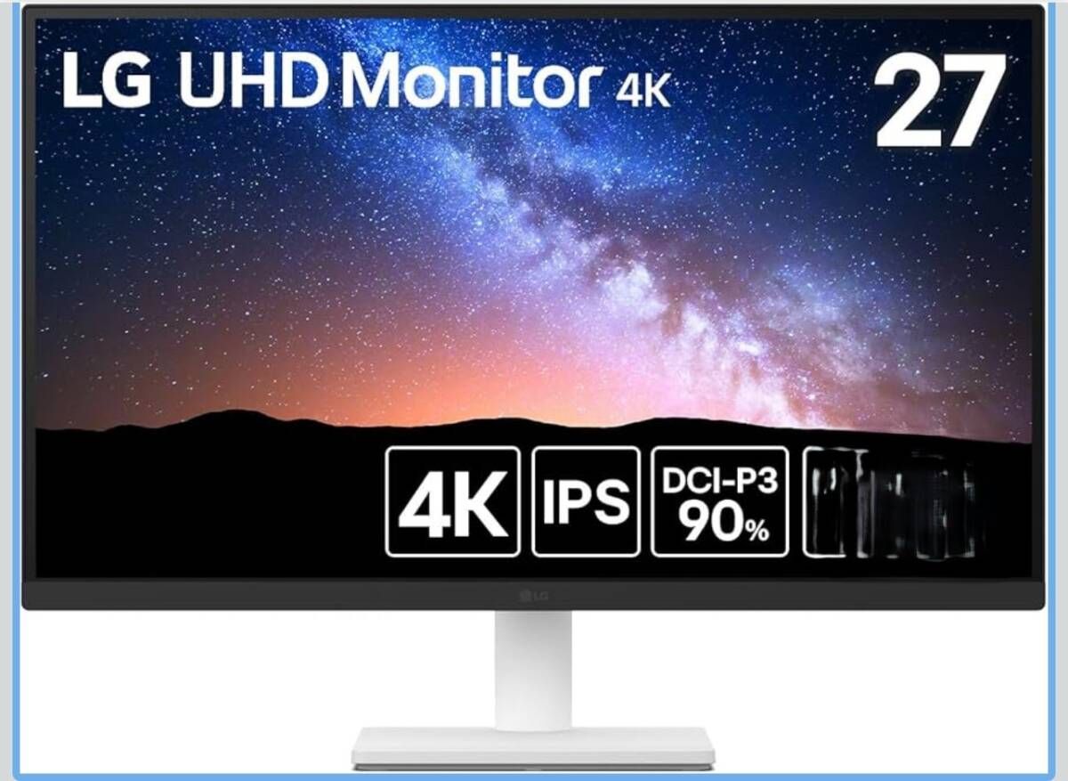 LG UltraFine Display 27US500-W 液晶モニター27インチ UHD 4K IPSモニター ｙ
