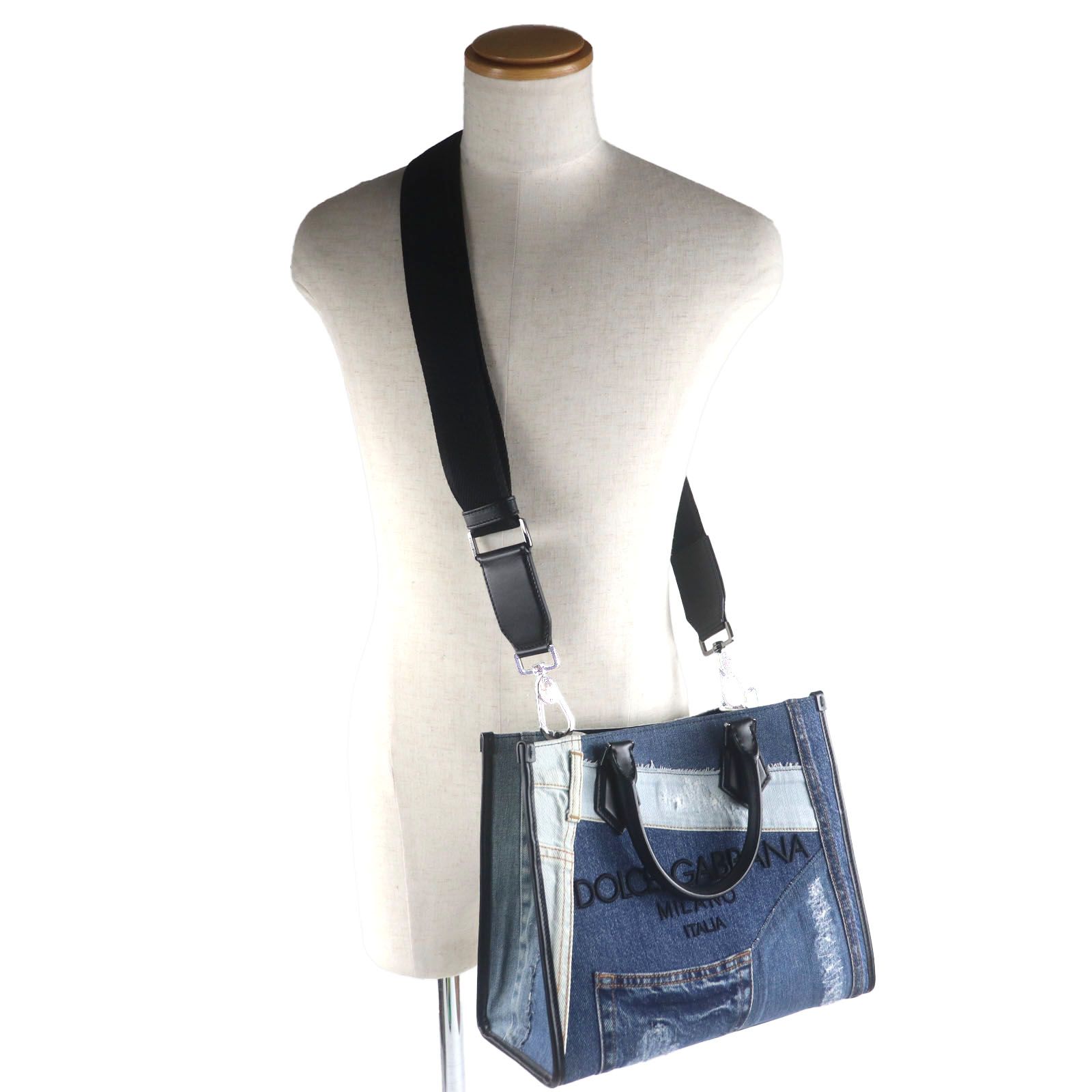 極美品▽DOLCE&GABBANA ドルチェ＆ガッバーナ BM2272AO9988B015