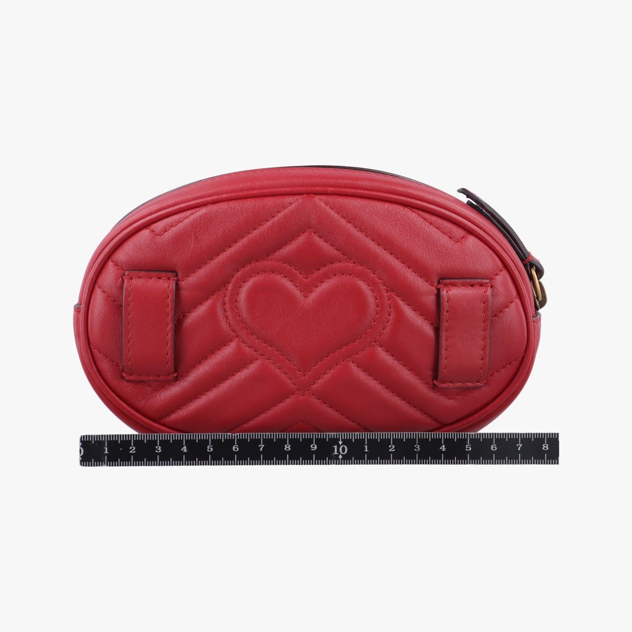 グッチGucciGGマーモントレッドレザー476434C025540549