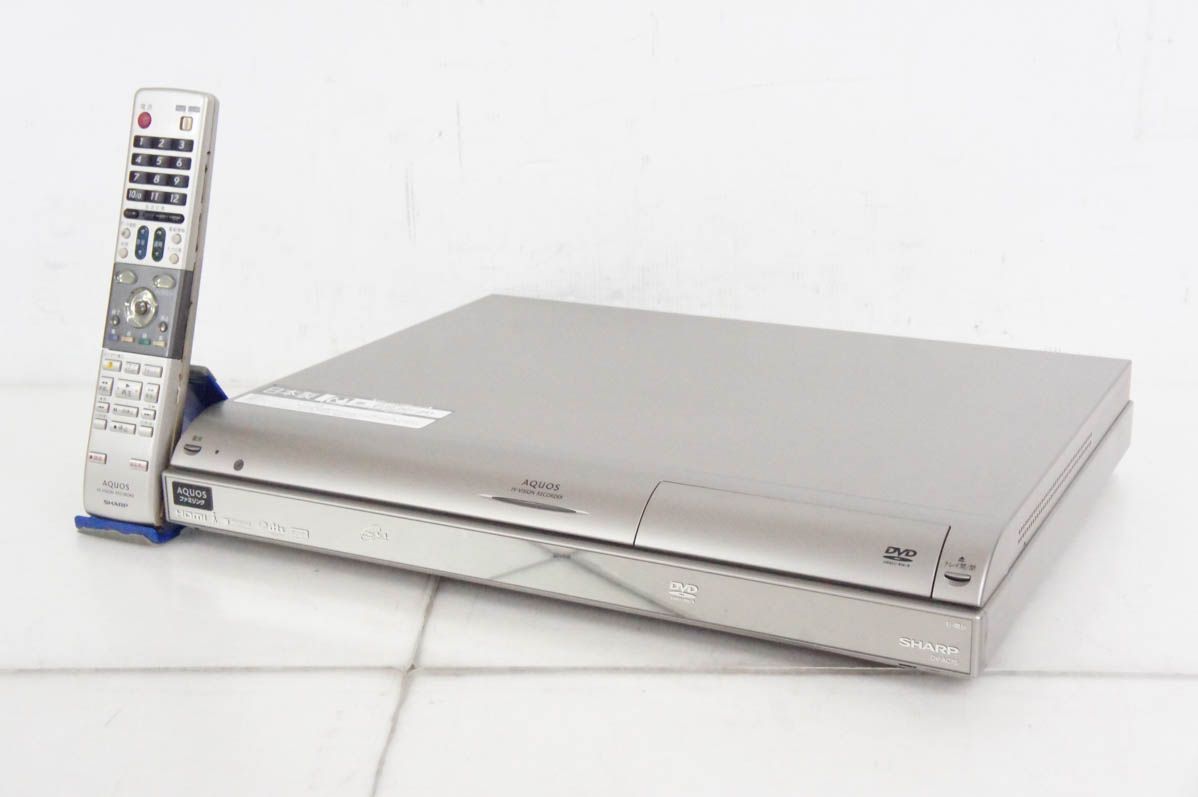 SHARPシャープ AQUOS 地上 BS 110度CSデジタルチューナー内蔵 ハイビジョンレコーダー DV-AC75 HDD500GB