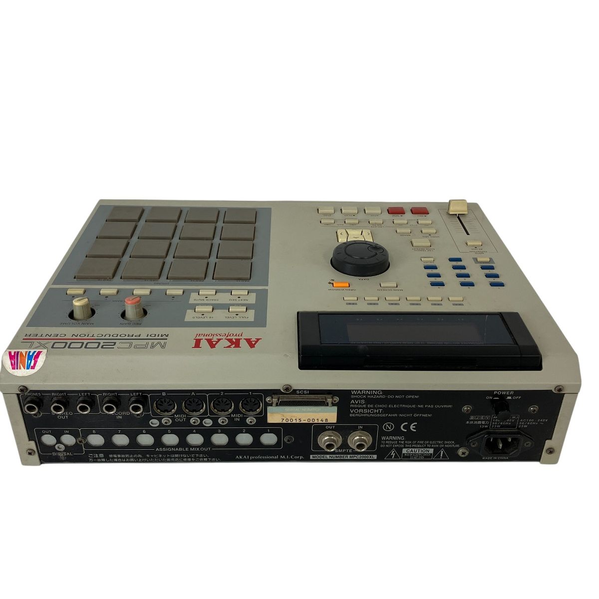 AKAI MPC2000XL professional サンプラー アカイ 音響機材
