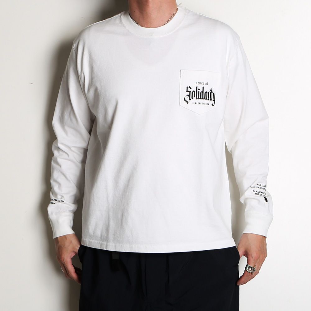 ラッツ RATS SOLIDARITY POCKET LS TEEロンT XXL 女の子向けプレゼント