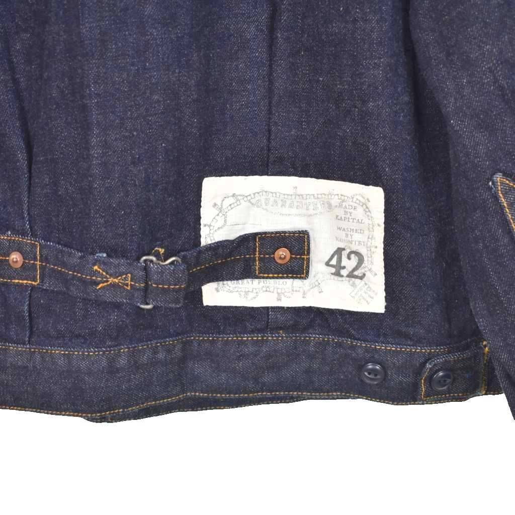 キャピタル kapital THUNDERBIRD 12OZ DENIM STD JACKET INDIGO