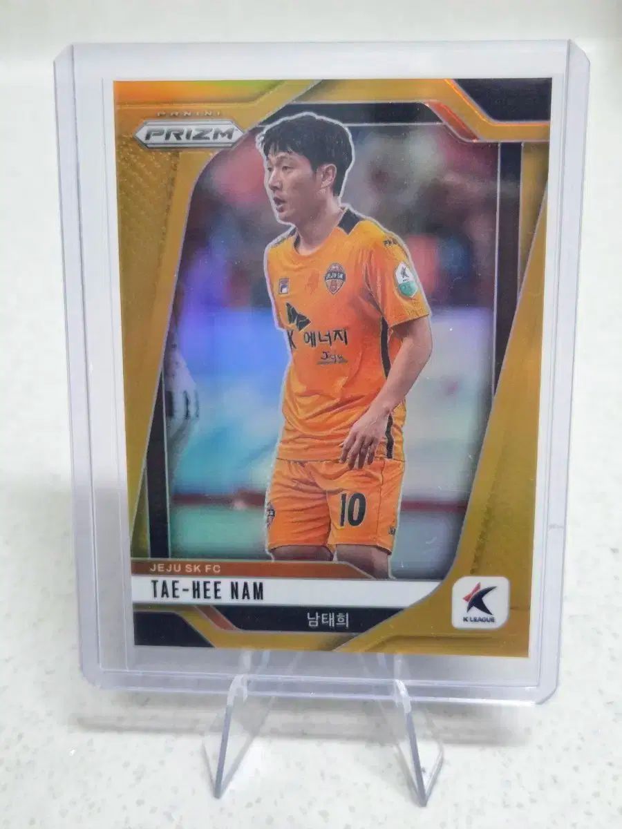 K リーグ Panini パニーニ プリズム チェジュ ナム テヒ ゴールド