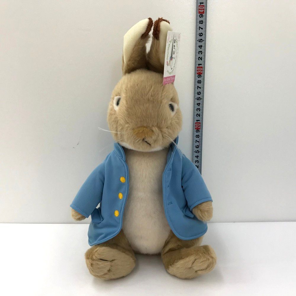 ○○未使用品 ピーターラビット ぬいぐるみ 5体セット 袋に汚れ有