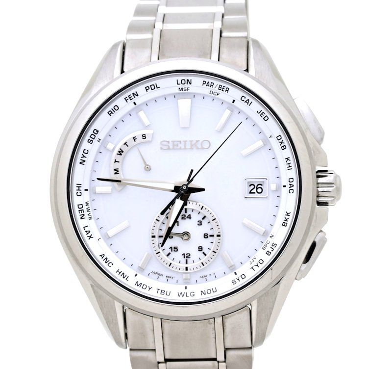 【使い勝手の良い】 SEIKO セイコー ブライツ SAGA283 8B63-0AV0 チタン メンズ ブライツ
